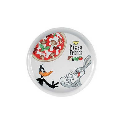 Bugs Bunny pizza plate