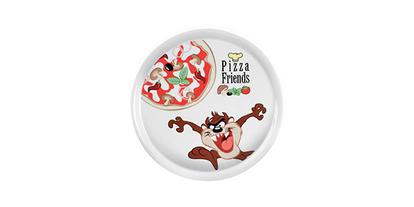 Taz pizza plate