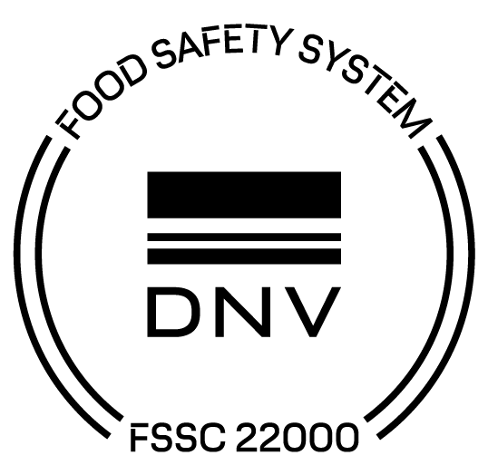 Certified by DNV - FSSC 22000