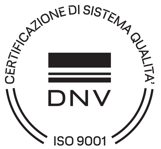 Certificato da DNV - ISO 9001