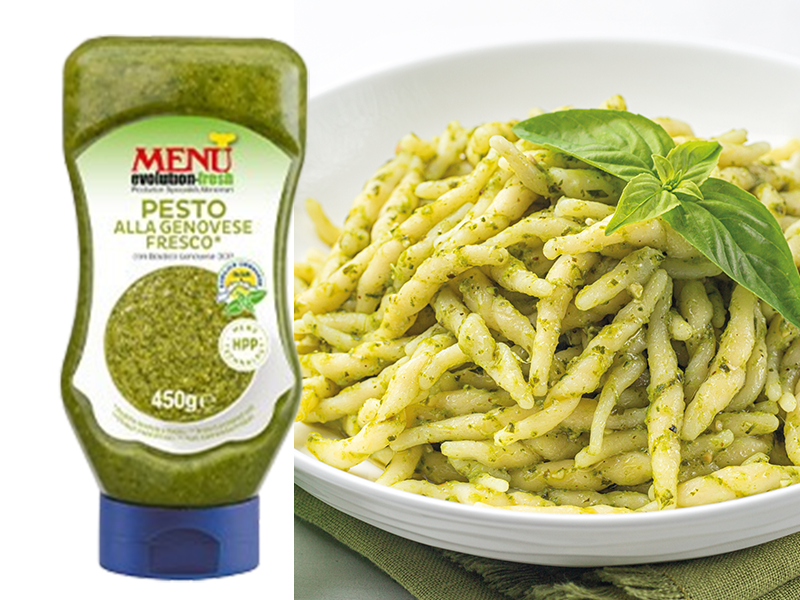 Pesto alla Genovese fresco con Basilico Genovese D.O.P.