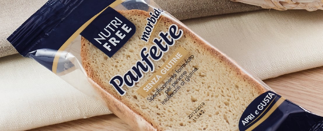 Pane senza glutine monoporzione per l'angolo della prima colazione