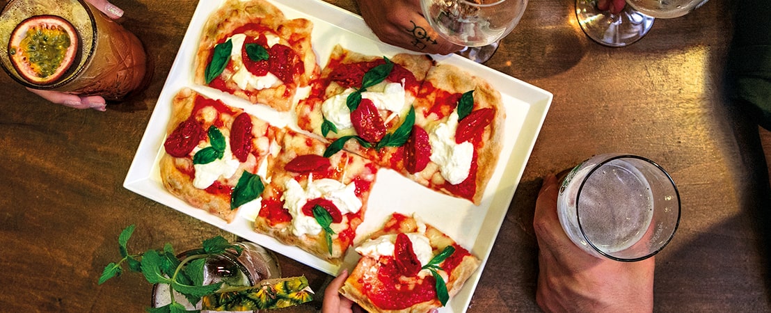 Pizza in P.A.L.A. gourmet Menù