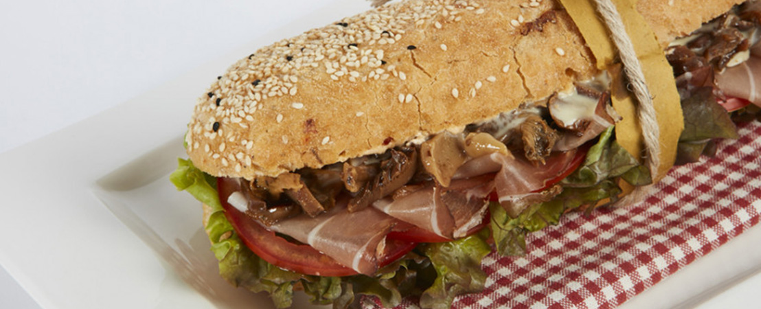 Panino ai 5 cereali con èboscomix e pizzicosa