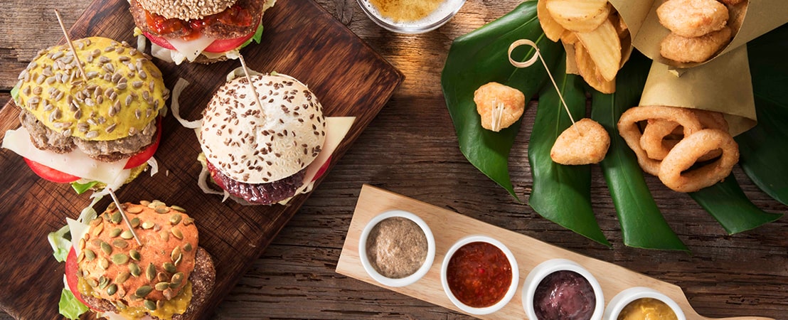 Mini hamburger assortiti