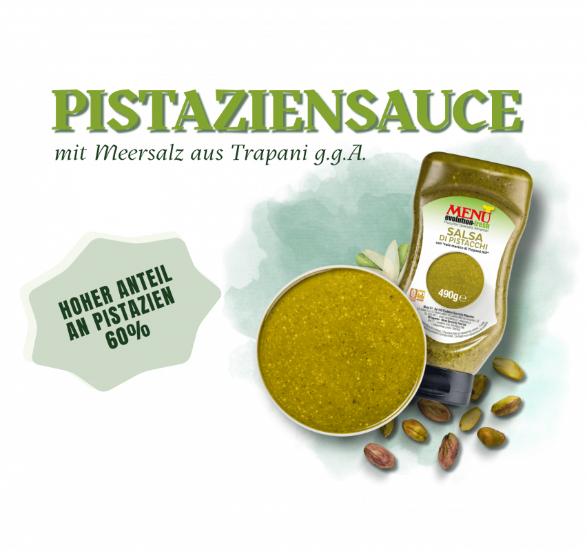 Neue Pistaziensauce