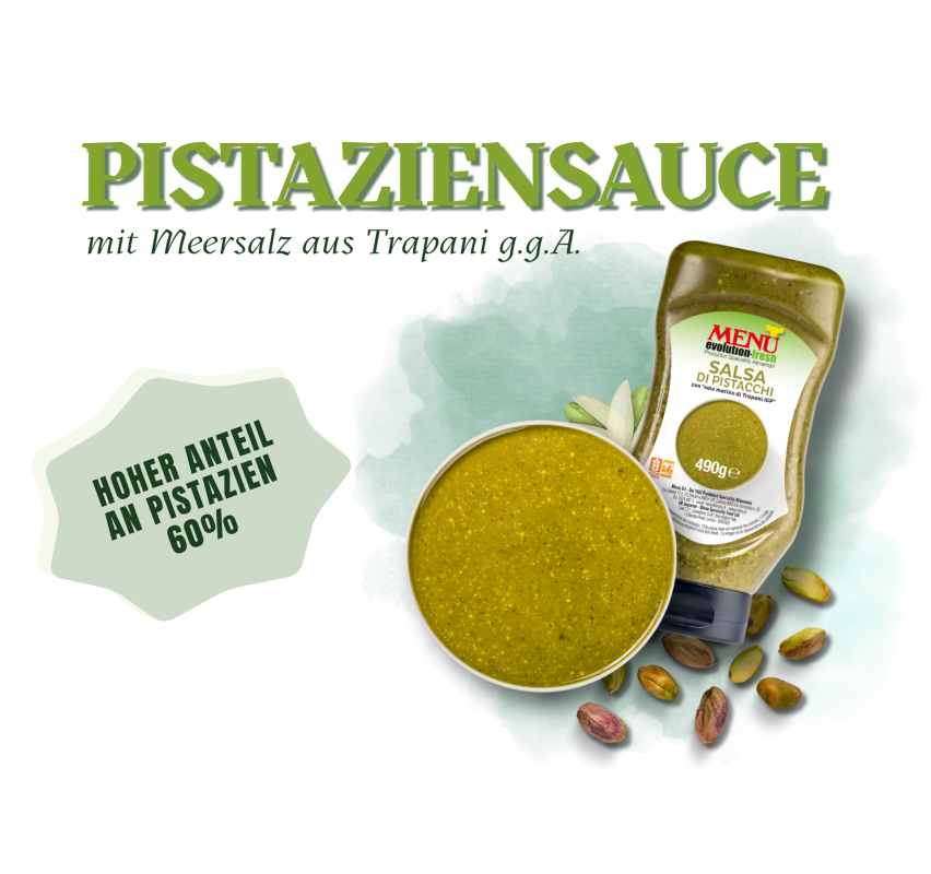 Neue Pistaziensauce