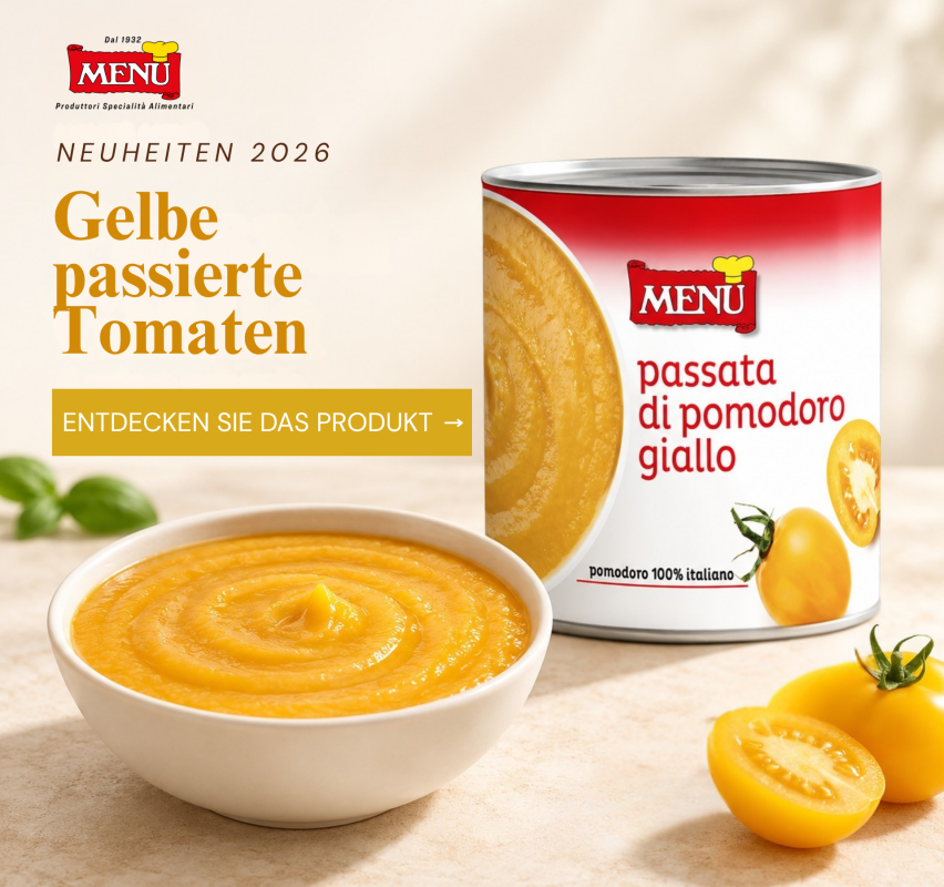 Gelbe passierte Tomaten