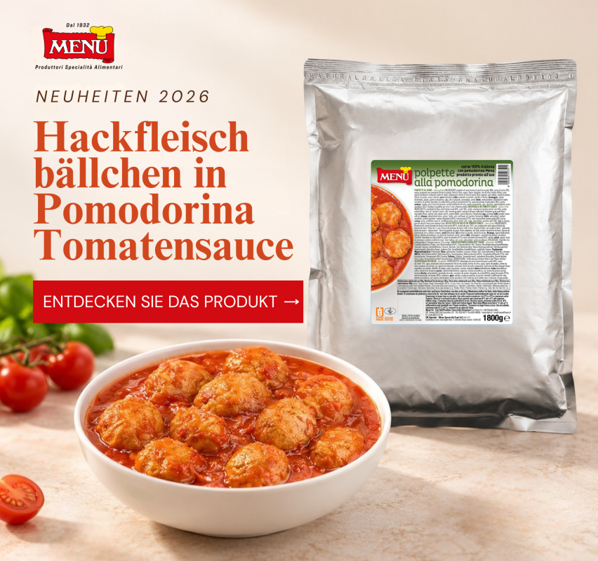 Hackfleisch bällchen in Pomodorina Tomatensauce
