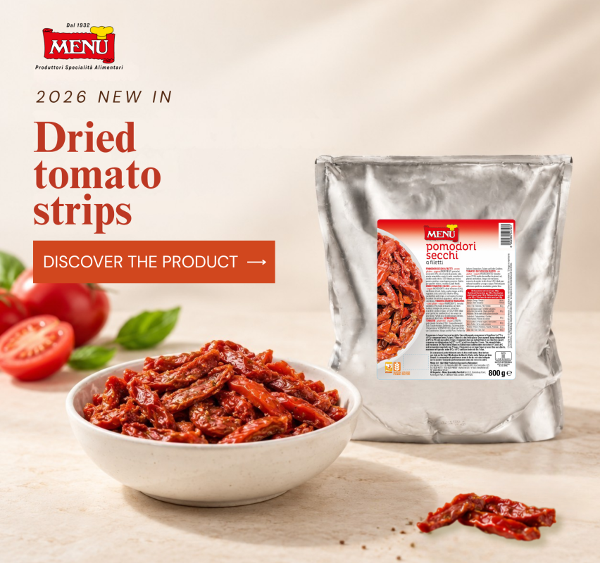 Dried tomato strips