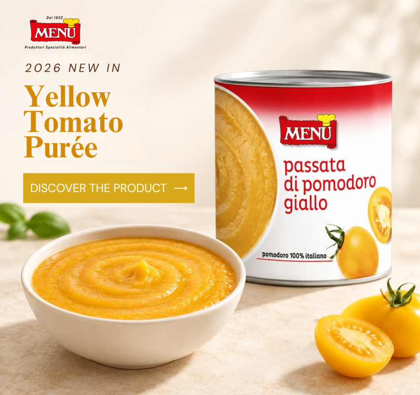 Yellow tomato purée