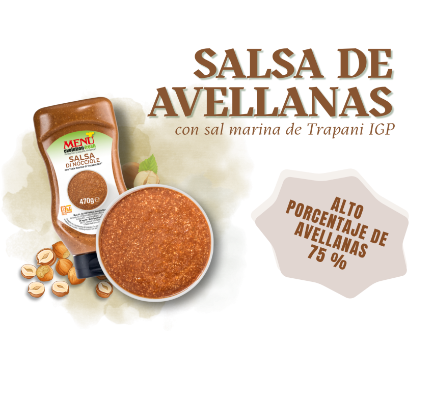 Nueva Salsa de avellanas