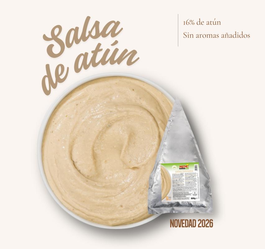 Salsa a base de mayonesa con atún