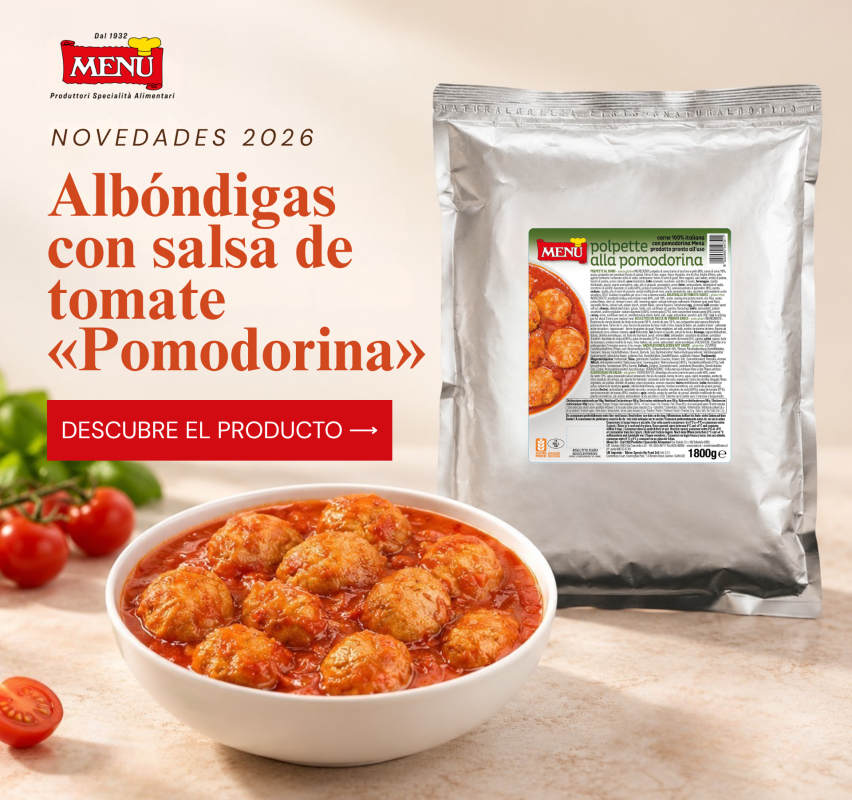 Albóndigas con salsa de tomate "Pomodorina"