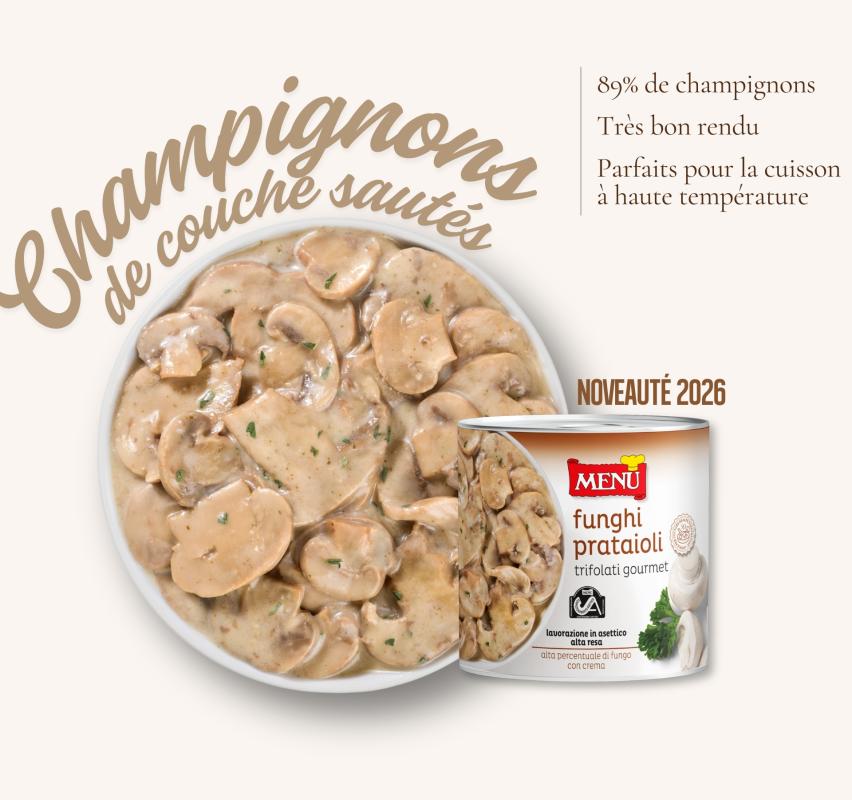 Champignons de couche sautés à l’ail et au persil gourmets