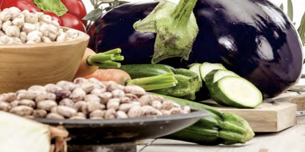 Olive, verdure e legumi