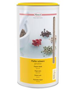 Pepe nero macinato (Ground black pepper) Jar 600 g