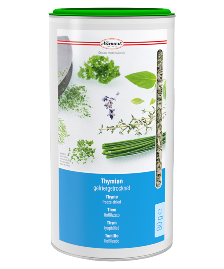 Timo Liofilizzato (Thyme freeze-dried) Jar 80 gr.