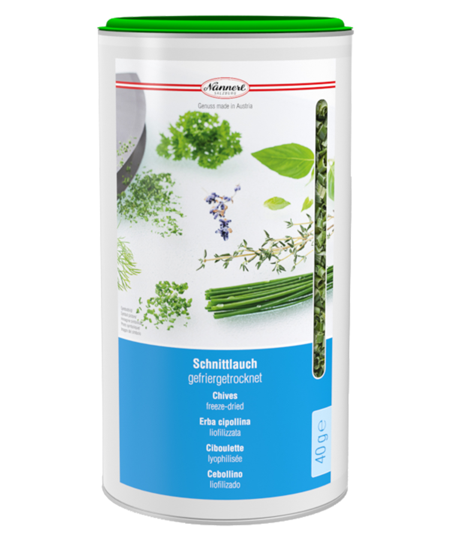 Erba cipollina liofilizzata (Chives freeze-dried) Barattolo 40 gr.