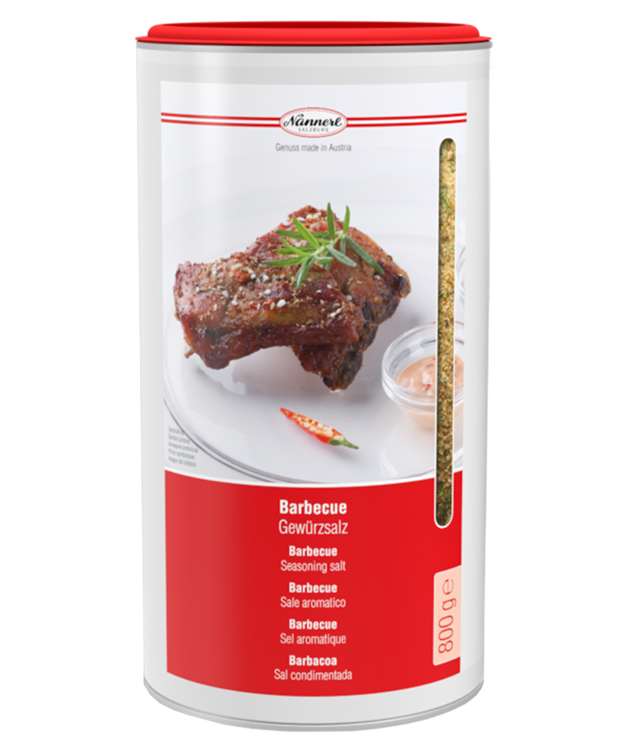 Sale aromatizzato per il barbecue Barattolo 800 g.