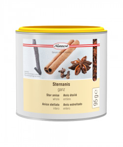 Anice stellato intero (Anís estrellado entero) Barattolo 95 gr.