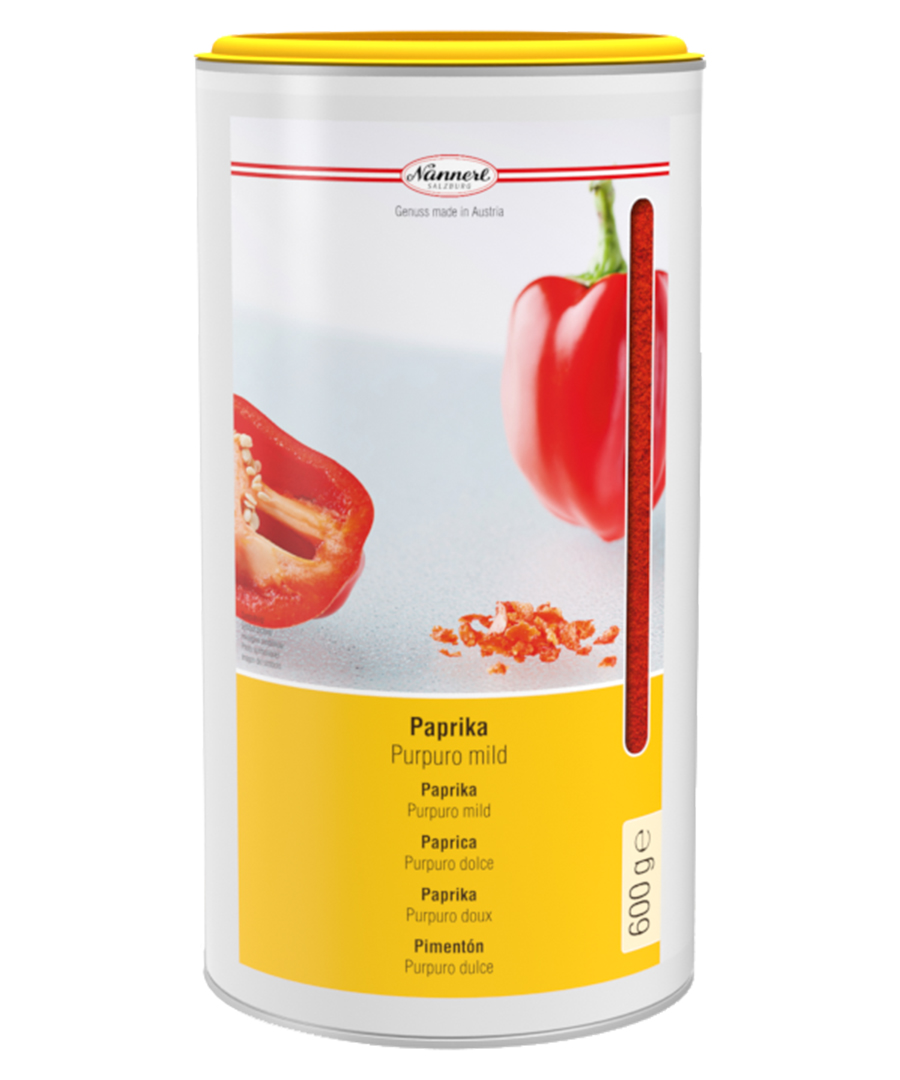 Paprica purpuro dolce (Pimentón Purpuro dulce) Bote 600 gr.