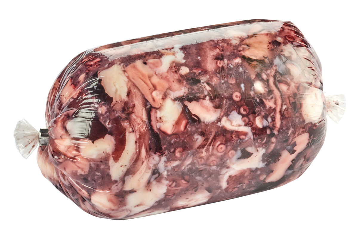 Filone di polpo e totano da affettare (Pain de poulpe et de calmar à trancher) 750 g sachet