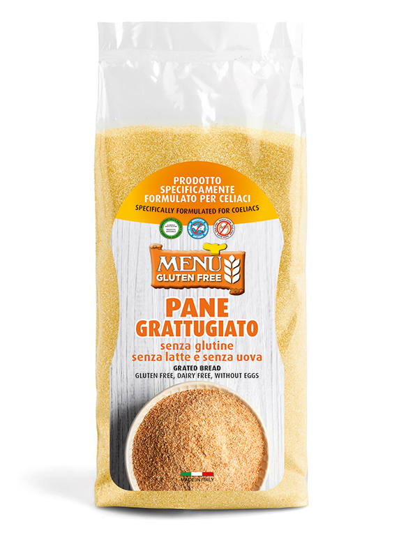 Pane grattugiato senza glutine – Gluten-free Bread Crumbs Bag 500 g nt. wt.