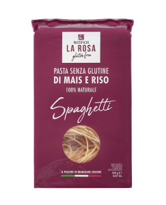 Spaghetti Senza Glutine (Gluten-Free Spaghetti) Bag 250 g nt. wt.