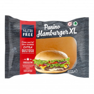 Panino Hamburger XL senza glutine 1 panino / busta