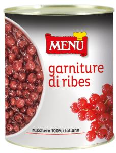 Garniture di ribes - Currant topping Tin 830 g nt. wt.