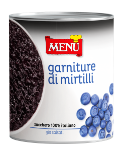 Garniture di mirtilli (Cobertura de arándanos) Lata de 830 g p. n.