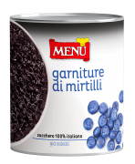 Garniture di mirtilli (Cobertura de arándanos)