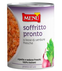 Soffritto pronto a base di verdure fresche – Ready to use Mirepoix Tin 390 g nt. wt.