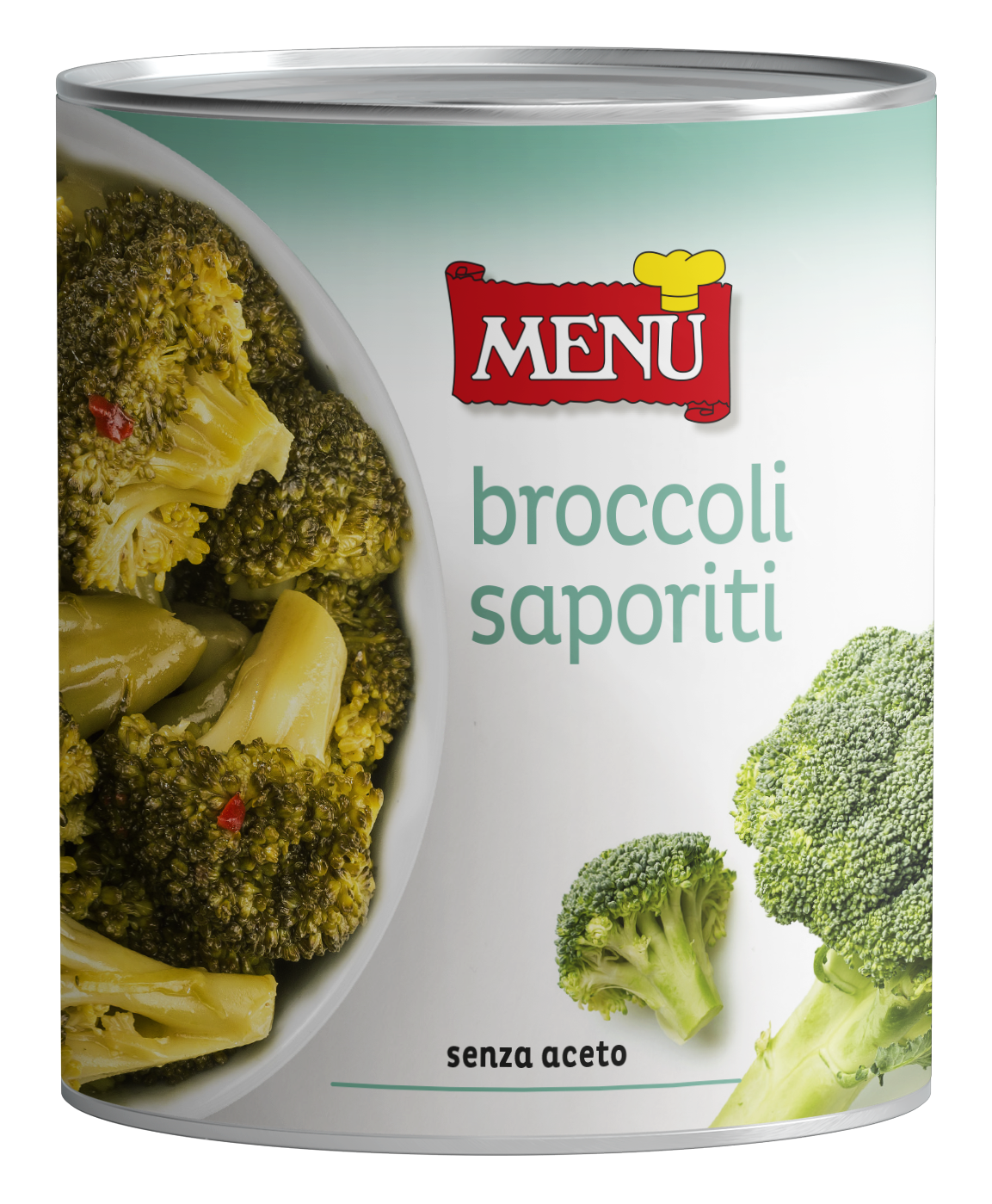 Broccoli saporiti - Tasty Broccoli Tin 410 g nt. wt.