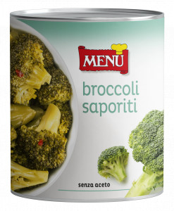 Broccoli saporiti (Brócolis sabrosos) Lata de 410 g p. n.