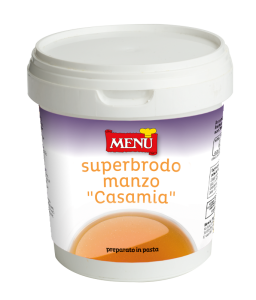 Superbrodo manzo „Casamia“ (Rindfleischbrühe „Superbrodo Casamia“) Dose, Nettogewicht 1000 g