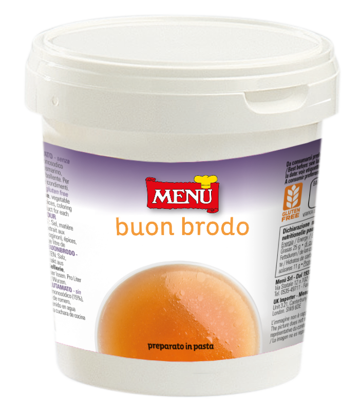Buon brodo vegetale - “Buon Brodo” Vegetable Stock Jar 1000 g nt. wt.