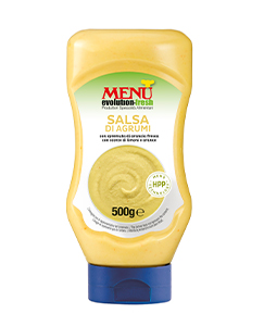 Salsa di agrumi - Citrus Fruit Sauce 500 g nt wt. – Top down squeeze bottle