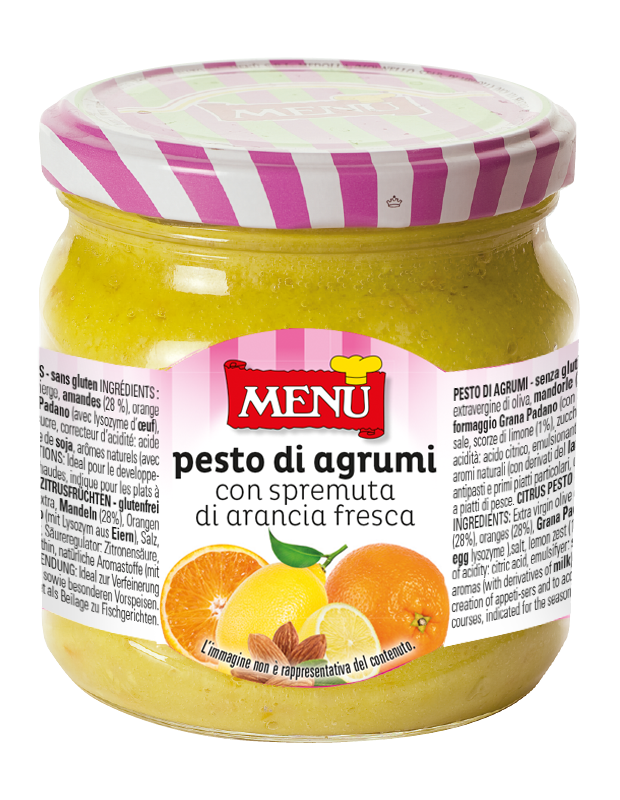 Pesto di agrumi - Citrus Pesto Glass jar 380 g nt. wt.