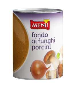 Fondo ai Funghi Porcini - Porcini Mushroom Stock Tin 420 g nt. wt.