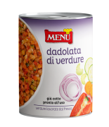 Dadolata di verdure (Verduras en dados)