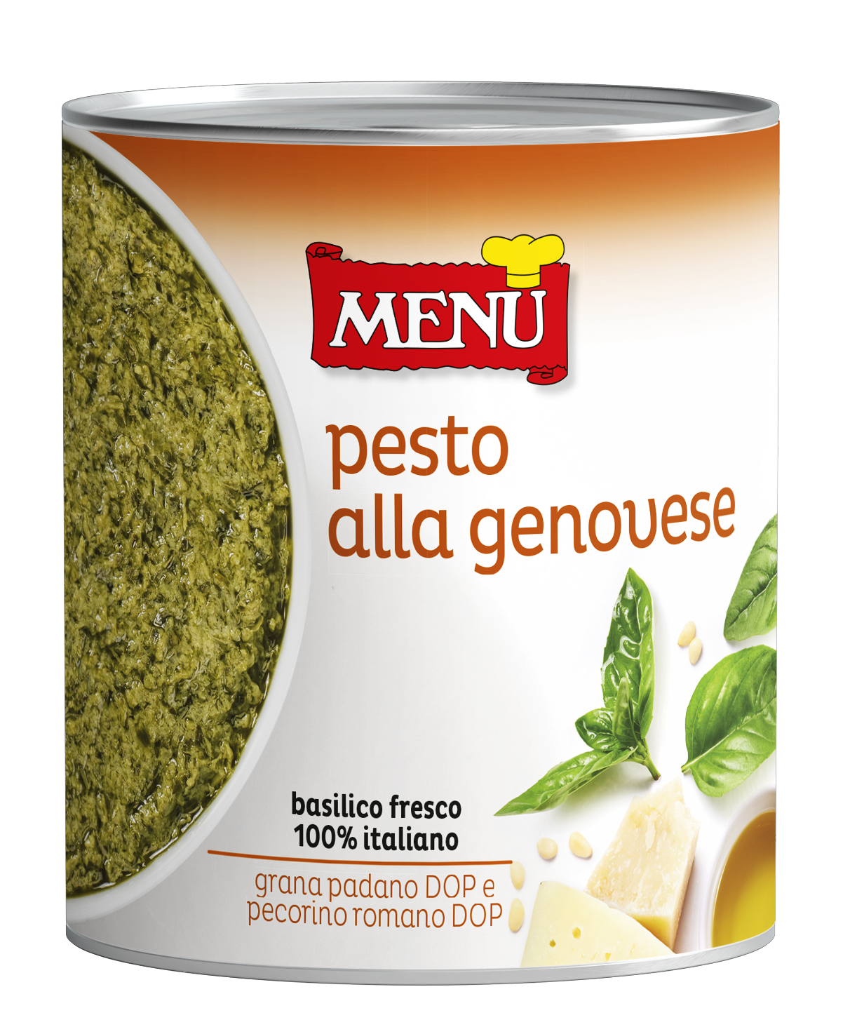 Pesto alla genovese - Genovese pesto sauce Tin 780 g nt. wt.