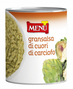 Gransalsa di cuori di carciofo - Gransalsa sauce with artichoke hearts Tin 800 g nt. wt.