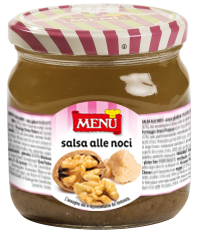 Salsa alle noci - Walnut sauce Glass jar 370 g nt. wt.