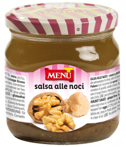 Salsa alle noci - Walnut sauce Glass jar 750 g nt. wt.