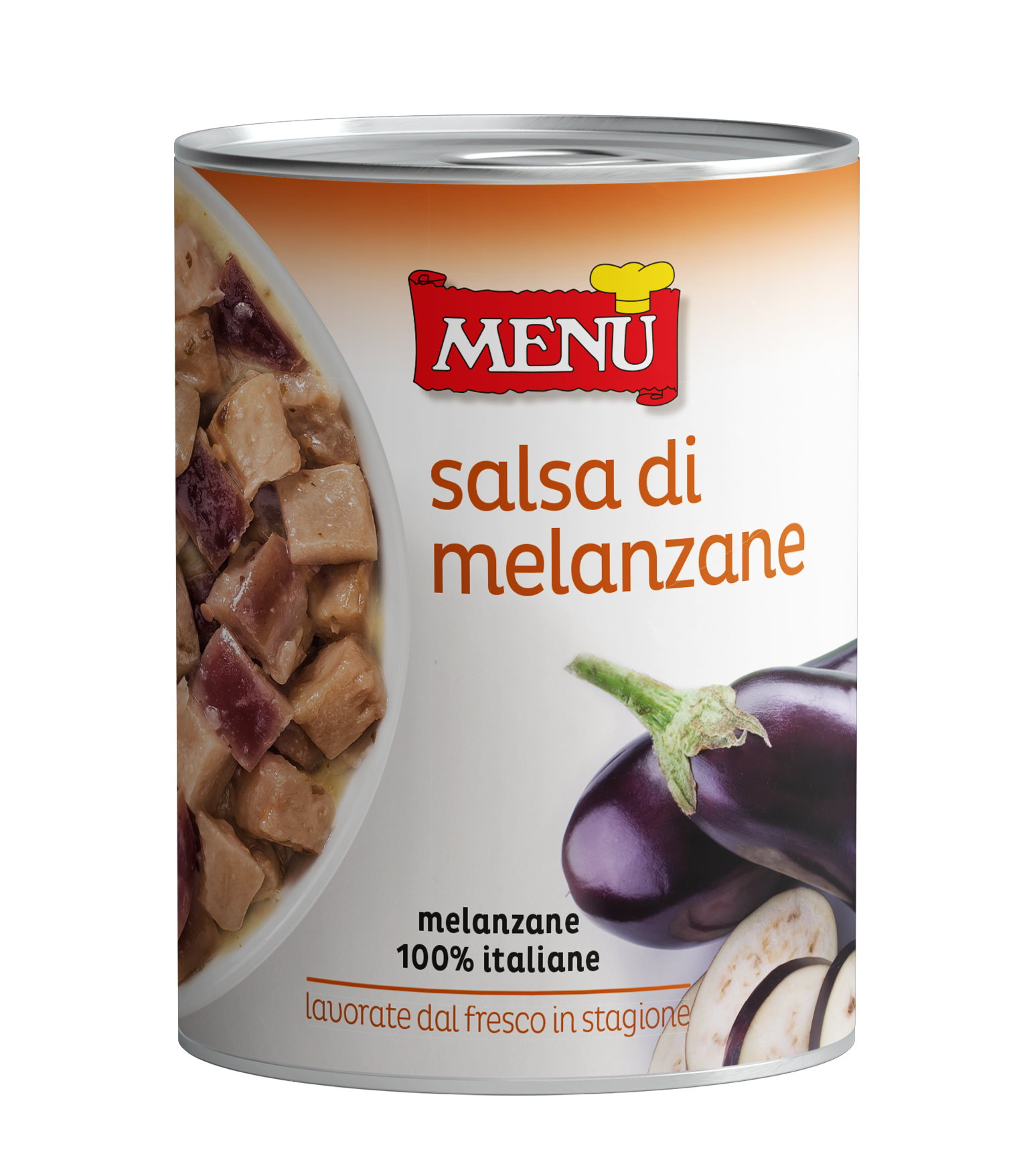 Salsa di melanzane - Eggplant sauce Tin 410 g nt. wt.
