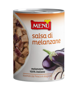 Salsa di melanzane - Eggplant sauce Tin 410 g nt. wt.