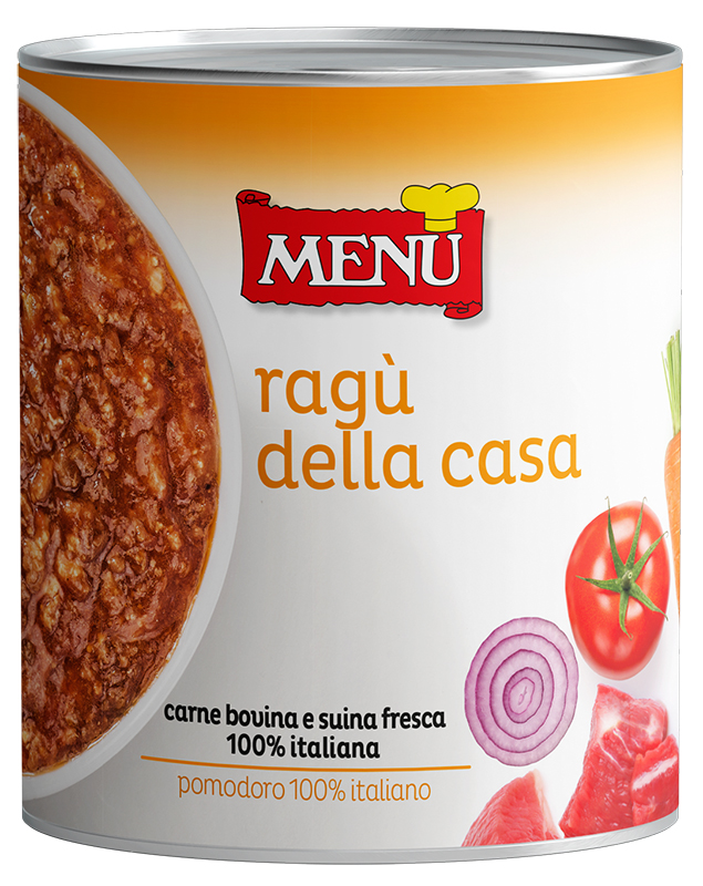 Ragù della casa – Home-style Ragout sauce Tin 830 g nt. wt.
