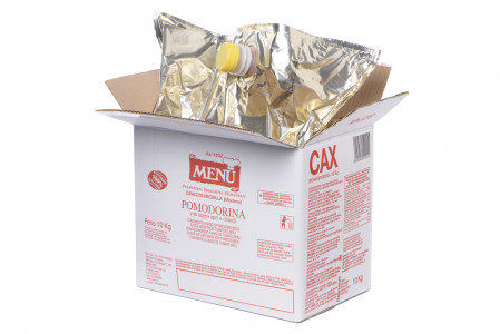 Pomodorina in asettico - Pomodorina sauce in aseptic packaging Bag 10000 g nt. wt.